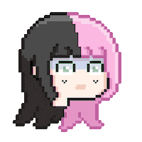 This Is Cute 8-Bit Sticker
