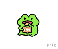 Drawing Frog GIF