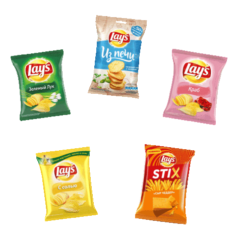 Lays_Belarus fun food snacks chips Sticker
