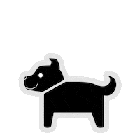 RedPandaRo dog animal pet caine Sticker