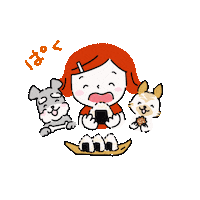 Eating Sticker by Wonderwans