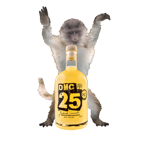 DMCLimoncello dance monkey lemon groningen Sticker