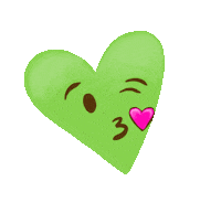 Heart Kiss Sticker by Simply Social Media