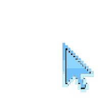 Pixel Click Sticker