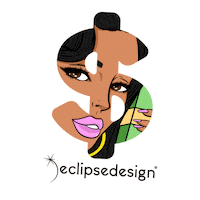 Woman Money Sticker by EclipseDesignCo