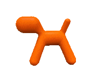 Orange Dog Sticker by Inductive Automation