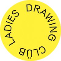 ladiesdrawingclub drawing club ladies contemporary art Sticker