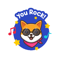Usekamiapp dog kami yourock kamiapp Sticker