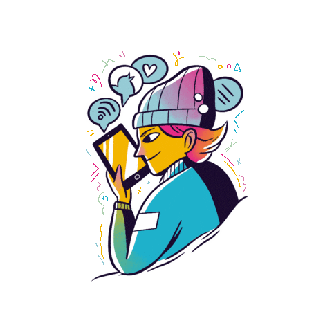 Klappe_auf giphygifmaker Sticker