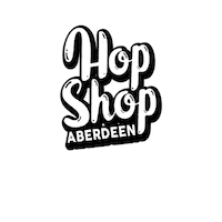 HopShopAberdeen craft beer hop shop aberdeen westhill service station westhillservicestation Sticker