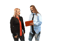 Interview Yes Sticker by Nový start