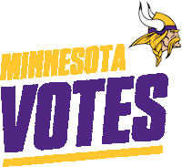 Voting Minnesota Vikings Sticker by NFL