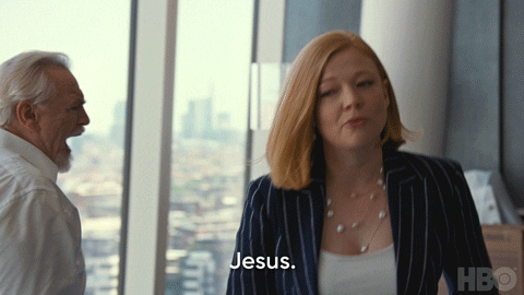 Sarah Snook Hbo GIF by SuccessionHBO