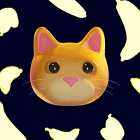 vilelasketch cat 3d sleep gato GIF