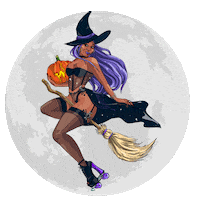 Cat Halloween Sticker by wazzupcatita