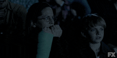 scared martha kelly GIF by BasketsFX