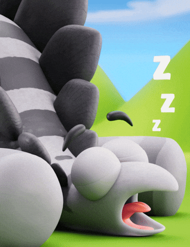 Tired Children GIF by Claynosaurz