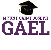Msj Gaels Sticker by Mount Saint Joseph High School
