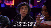 Mayim Bialik Murder GIF by CallMeKatFOX