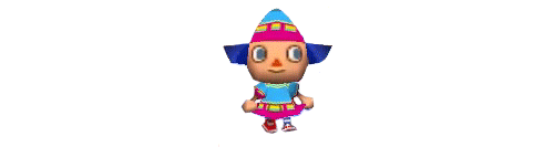 happy animal crossing STICKER