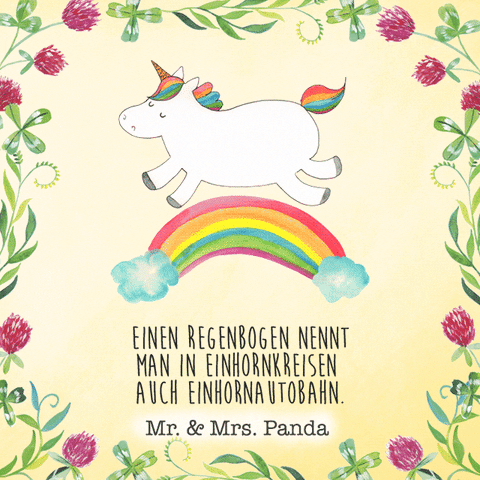 Unicorn Einhorn GIF by Mr. & Mrs. Panda