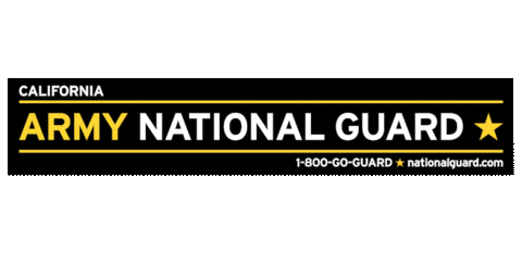 Cal Guard Logo Sticker by California Army National Guard