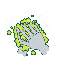 Stay Healthy Wash Hands Sticker by USF Housing & Residential Education