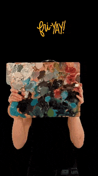 Liveeventartist art hello hi friday GIF