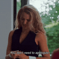 Sorry Not Sorry Shut Up GIF by Blake Lively Fan