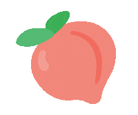 dewtybeauty box glass peach collagen Sticker