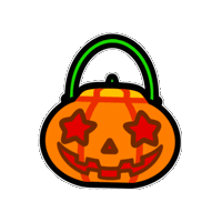Halloween Star Sticker