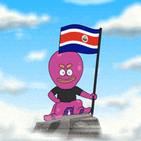 Costa Rica Flag GIF by Octo Gaming