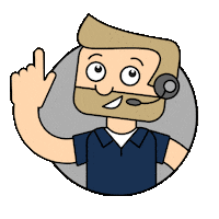 Pointing Louis Sticker by BeruflicheFortbildungszentren