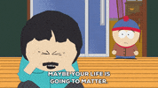 sad stan marsh GIF by South Park 