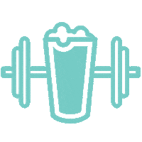 Cheers Work For It Sticker by Mel Fox