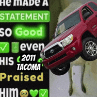 TheRedTaco truck correct tacoma red truck GIF