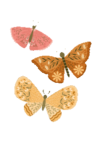Pink Illustration Sticker