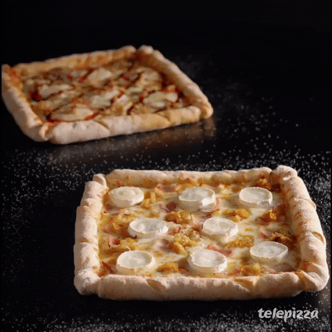telepizza giphyupload giphystrobetesting pizza bacon GIF