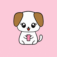 Social Media Dog GIF