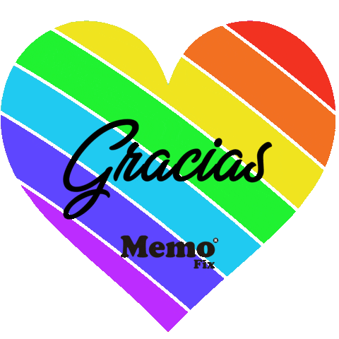 Pride Gracias Sticker by memofix