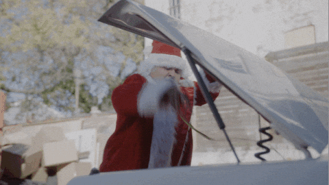 patreon giphyupload merry christmas patreon slam door GIF