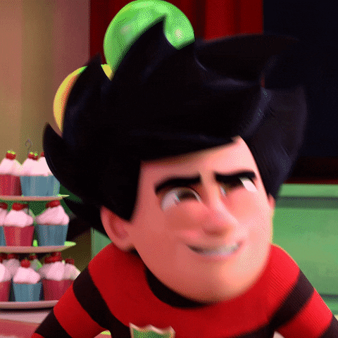 Happy Dennis And Gnasher Unleashed GIF by Beano Studios