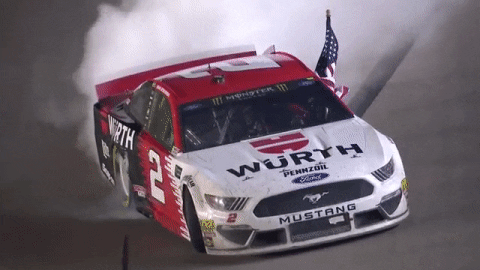 happy american flag GIF by NASCAR