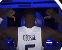 Byu Basketball George GIF by BYU Cougars