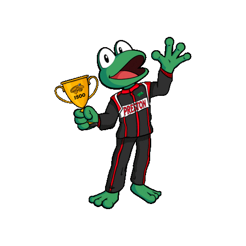Frog Sticker by Preston Automotive Group