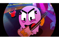 Jamming Death Metal GIF by PAC-MAN