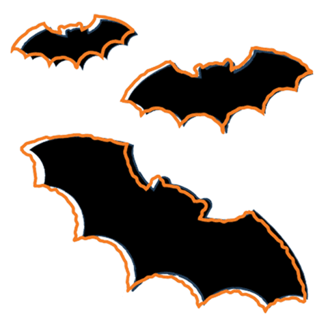 Vampire Bat Halloween Sticker by NJI Media