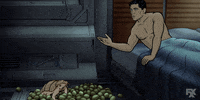 point eat GIF by Archer