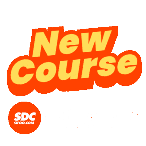 New Course Sticker by sifoodotcom