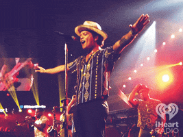 happy bruno mars GIF by iHeartRadio